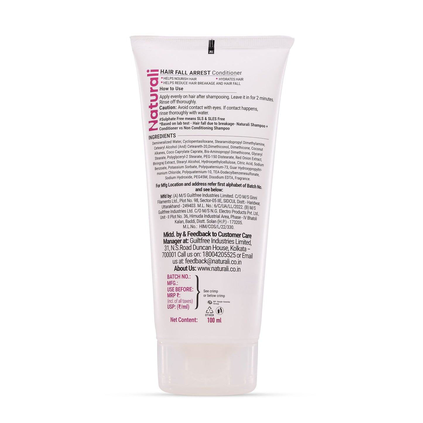 Naturali Hairfall Arrest Conditioner