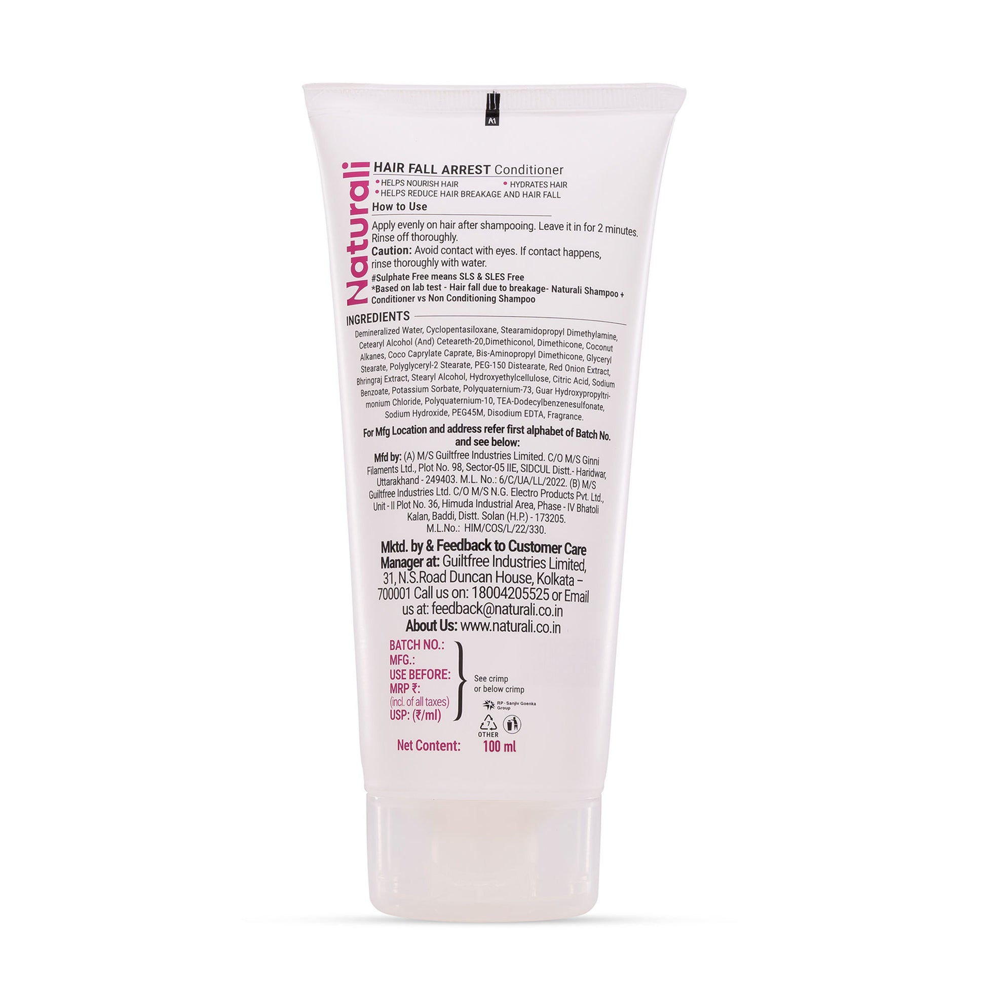 Naturali Hairfall Arrest Conditioner