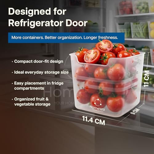 HomeWiz Fridge Storage Containers