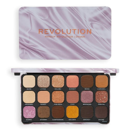 Makeup Revolution Forever Flawless Nude Silk Eyeshadow Palette