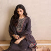 Dhiyona IE Floral Embroidered Notch Neck Straight Kurta With Trousers & Dupatta