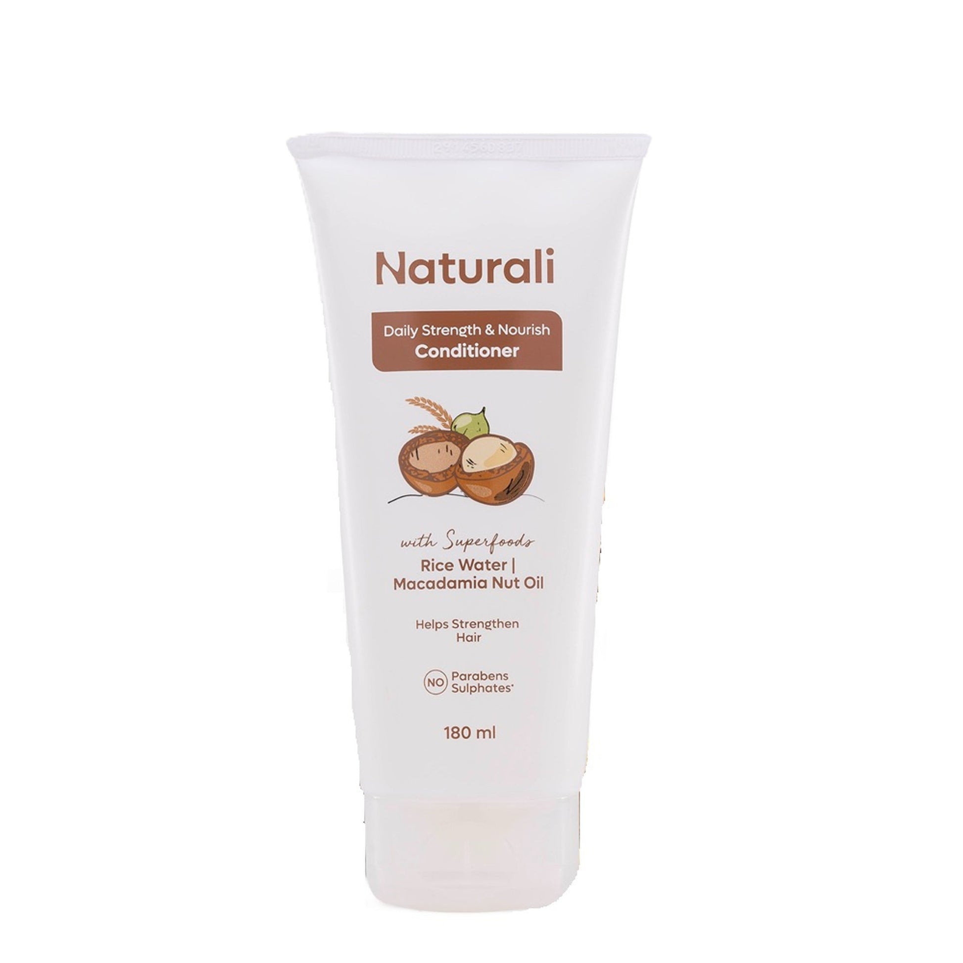 Naturali Daily Strength & Nourish Conditioner With Rice Water & Macadamia Oil