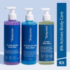 Be Bodywise Body Wash Kit- Deep Cleanses, Exfoliates Skin, Prevents Acne & Strawberry Legs
