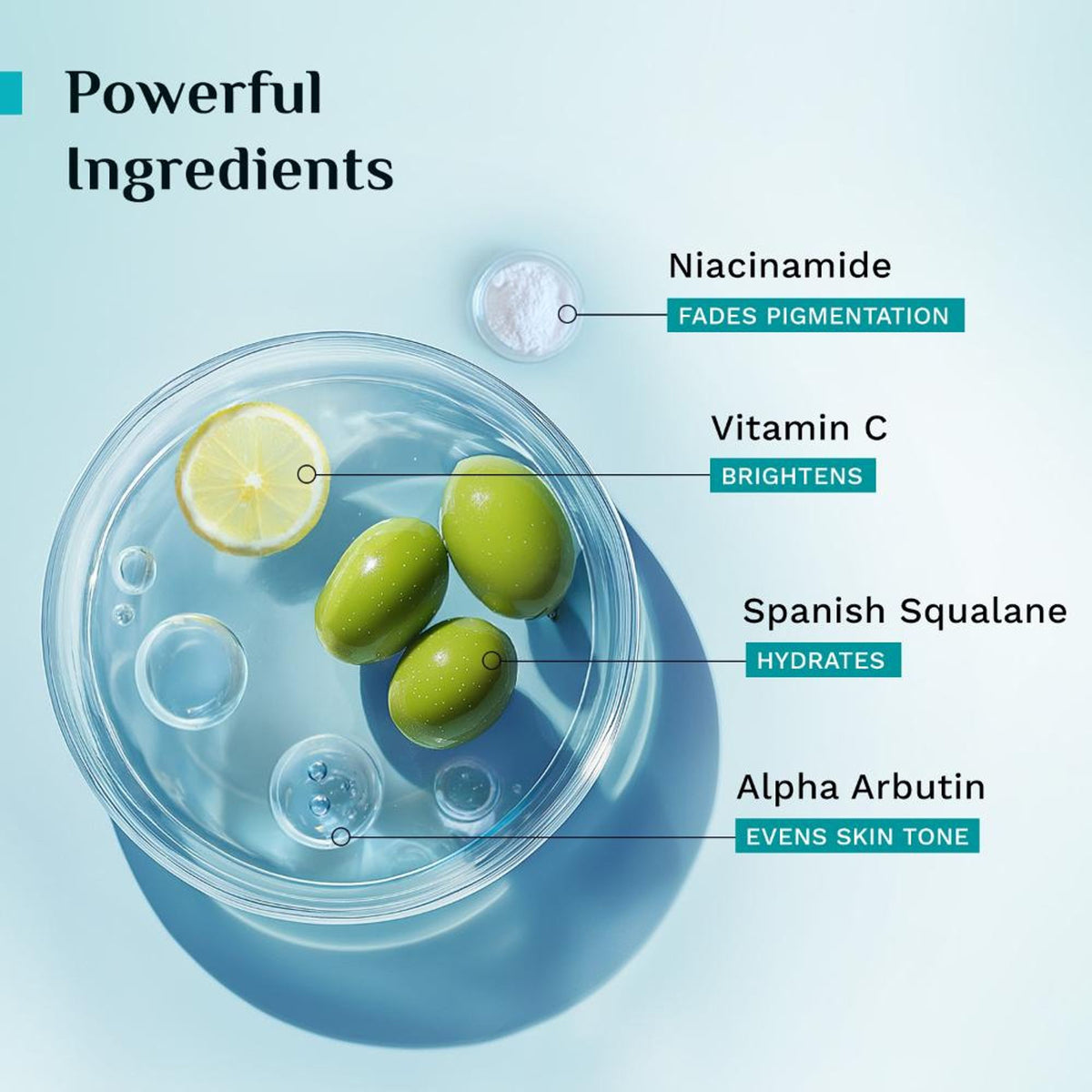 Pilgrim Spanish Squalane Advanced Glow Moisturizer Niacinamide For 3x Soft Glowing & Even-Toned Skin