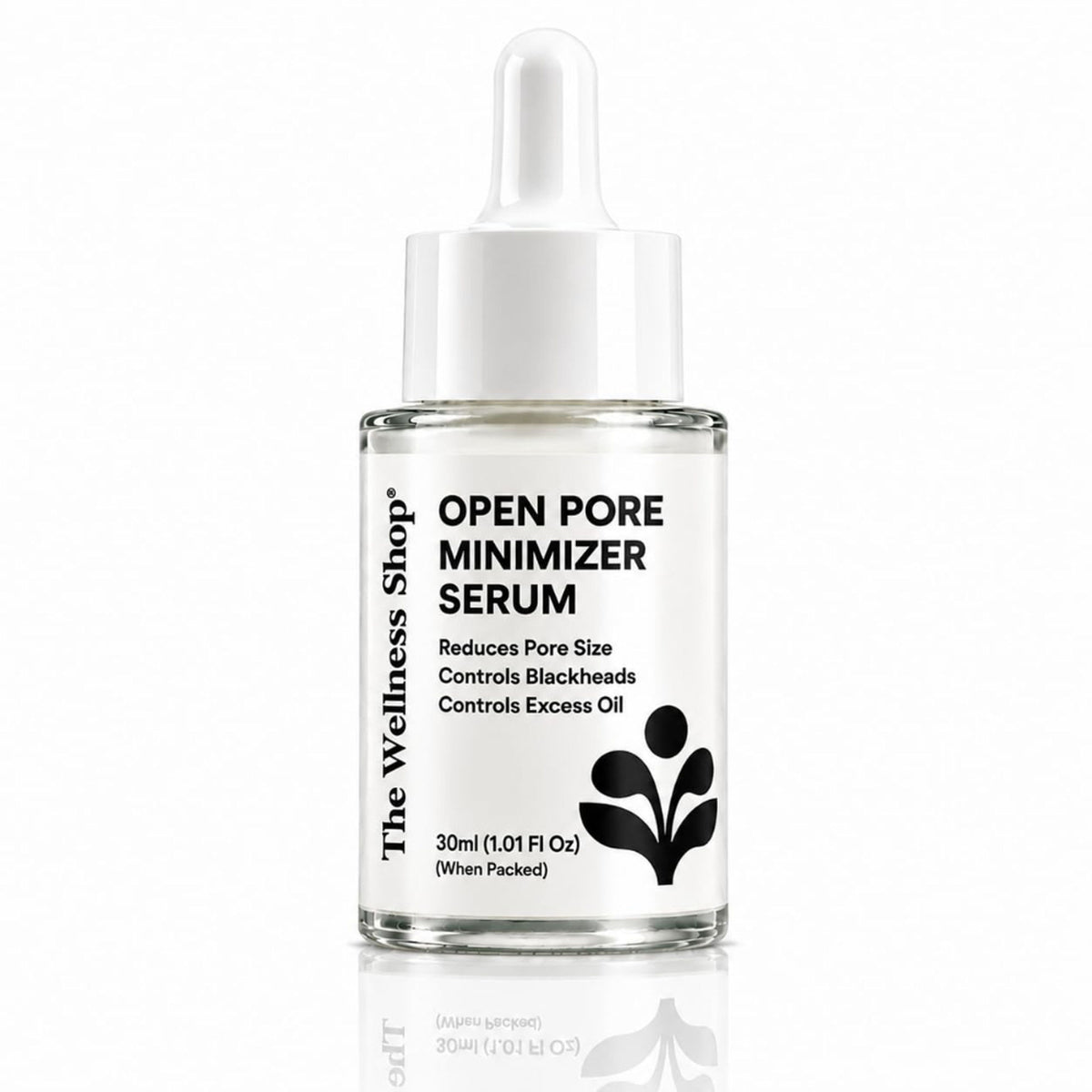The Wellness Shop Open Pore Minimizer Face Serum for Oily & Acne Prone Skin, Reduce Dark Spot