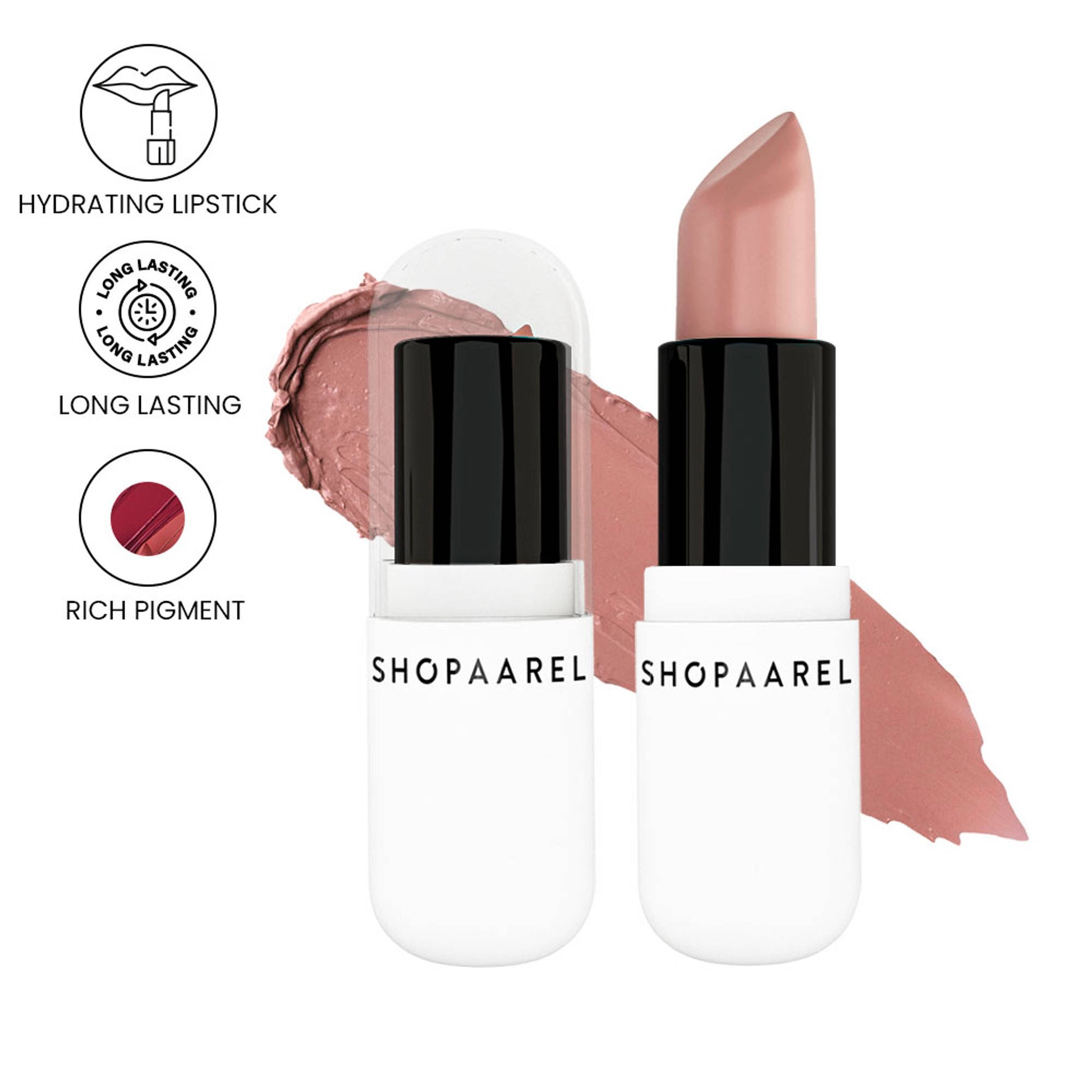 Shopaarel Velvet Fusion Matte Lipstick - Power 04
