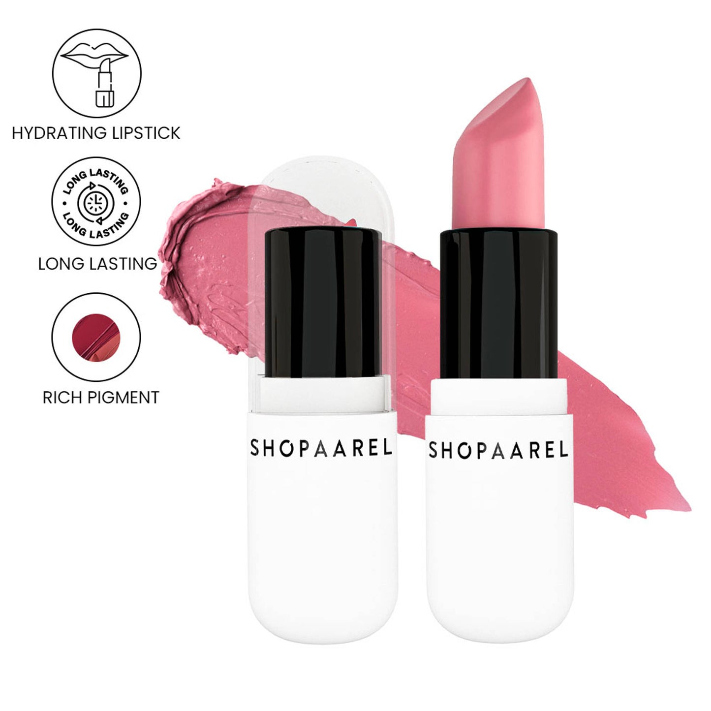 Shopaarel Velvet Fusion Matte Lipstick - Godness 08