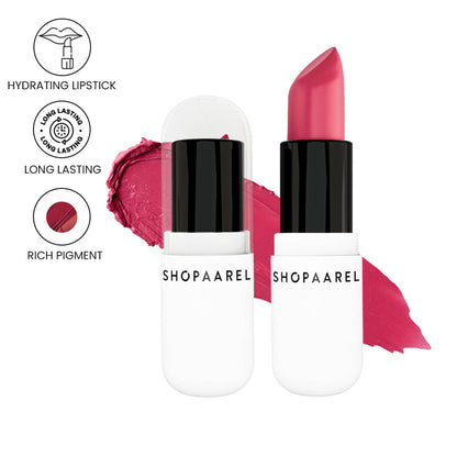Shopaarel Velvet Fusion Matte Lipstick - Heaven 09