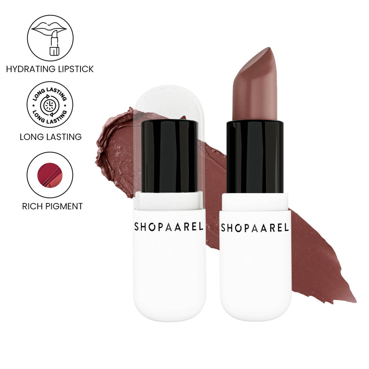 Shopaarel Velvet Fusion Matte Lipstick - Loveable 12