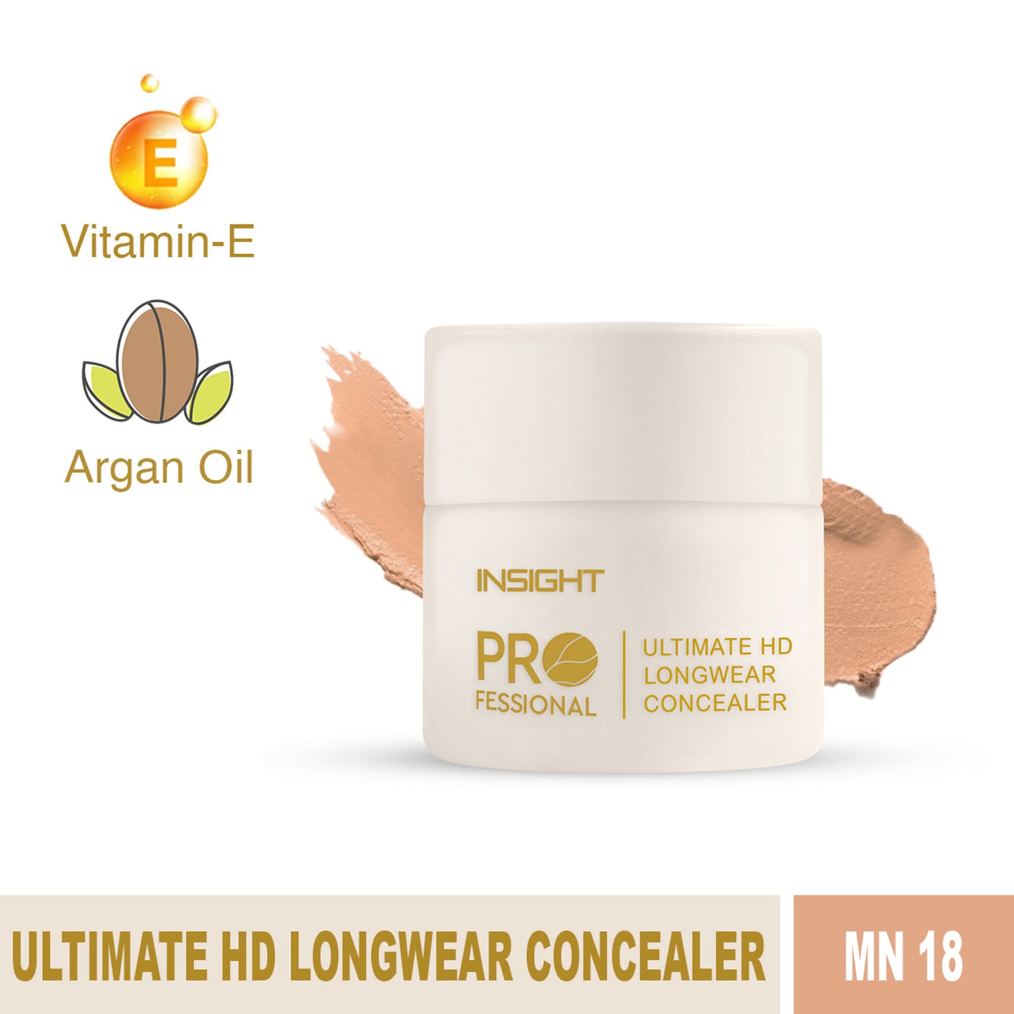 Insight Professional Ultimate HD Longwear Concealer - MN18