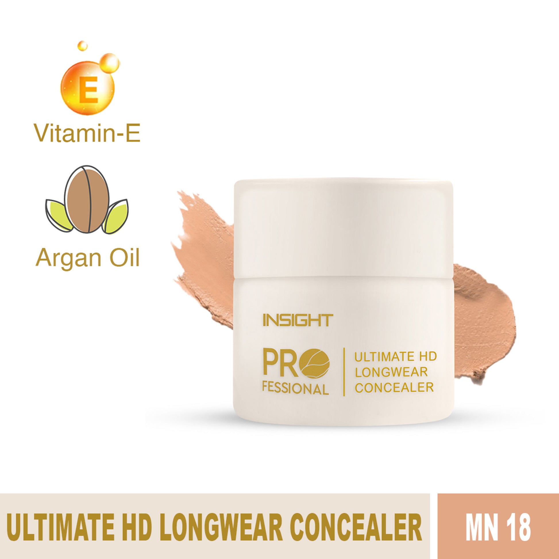 Insight Professional Ultimate HD Longwear Concealer - MN18