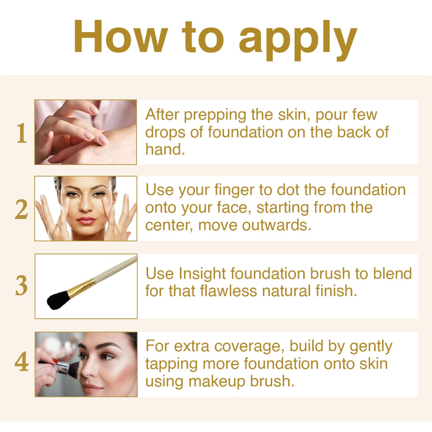 Insight Professional Full Cover Soft Focus Foundation - LN13