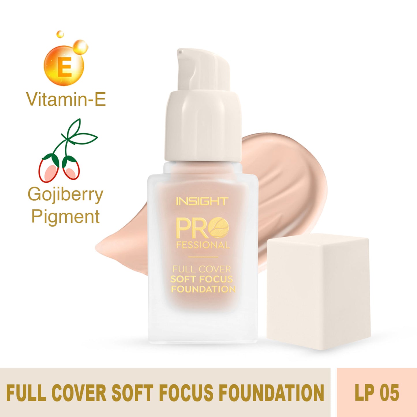 Insight Professional Full Cover Soft Focus Foundation - LP05