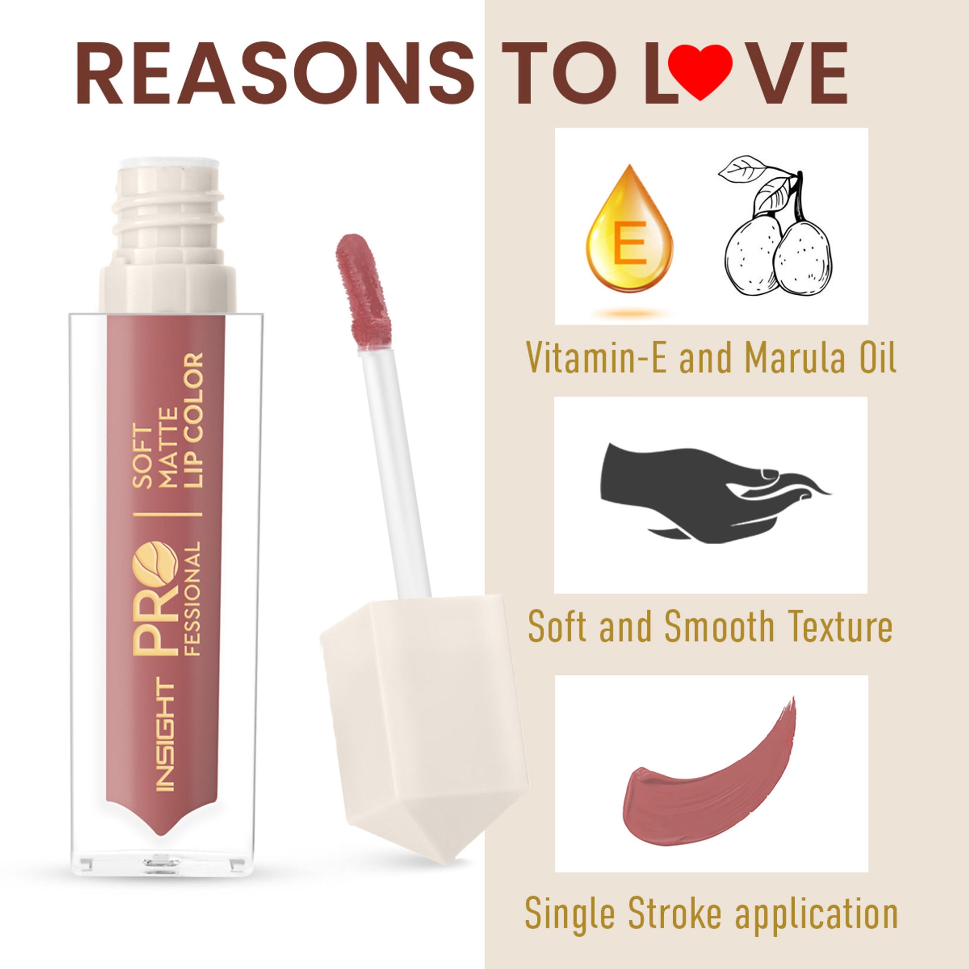 Insight Professional Soft Matte Lip Color - Rome