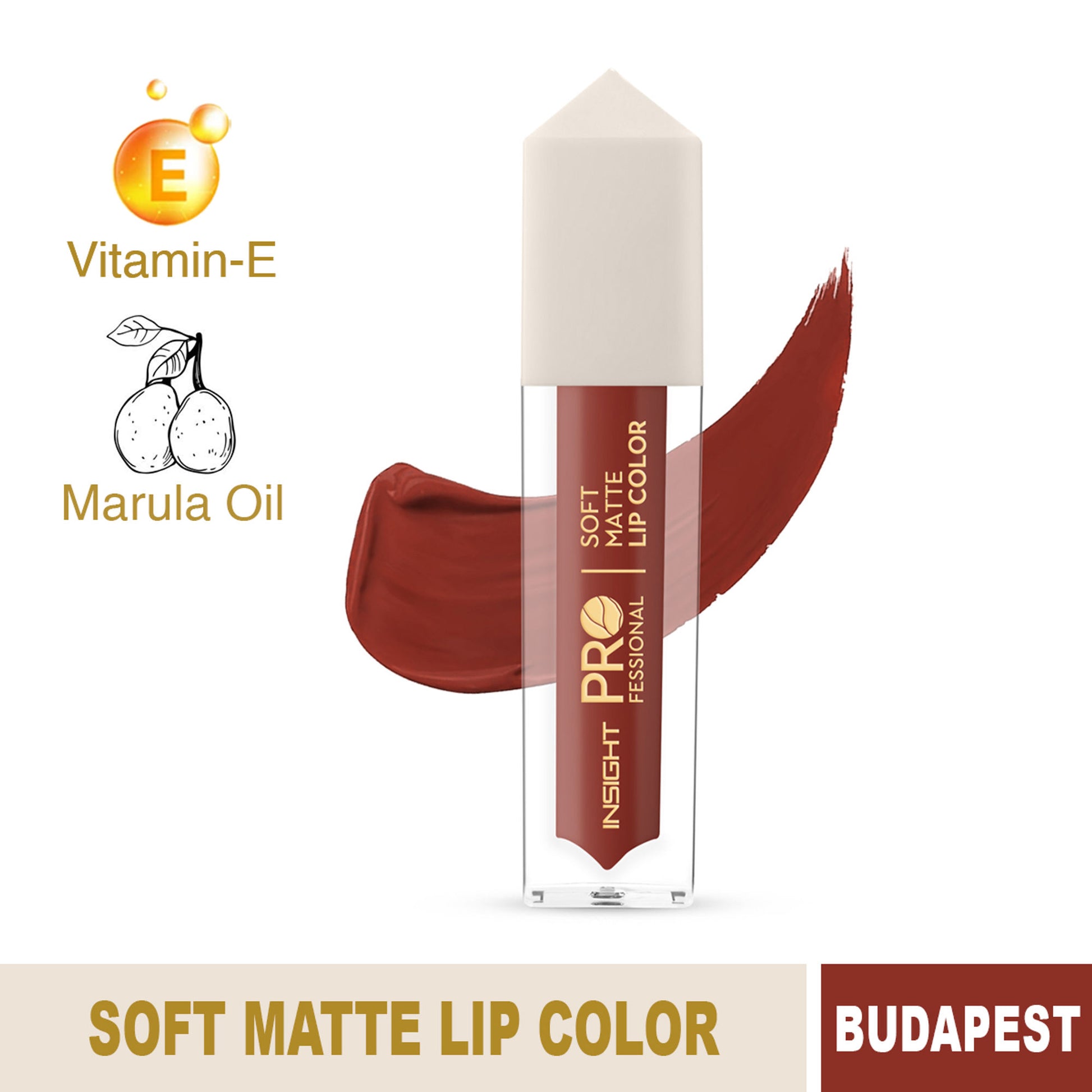 Insight Professional Soft Matte Lip Color - Budapest