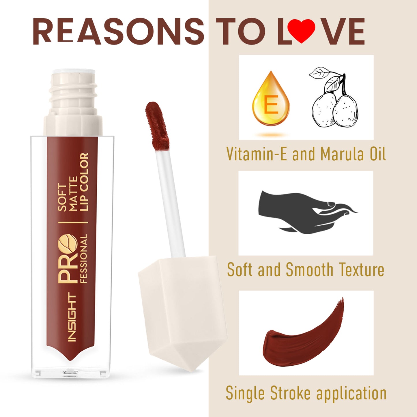 Insight Professional Soft Matte Lip Color - Budapest