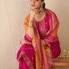 Dhiyona IE Women Ethnic Motifs Regular Kurta with Trousers & With Dupatta