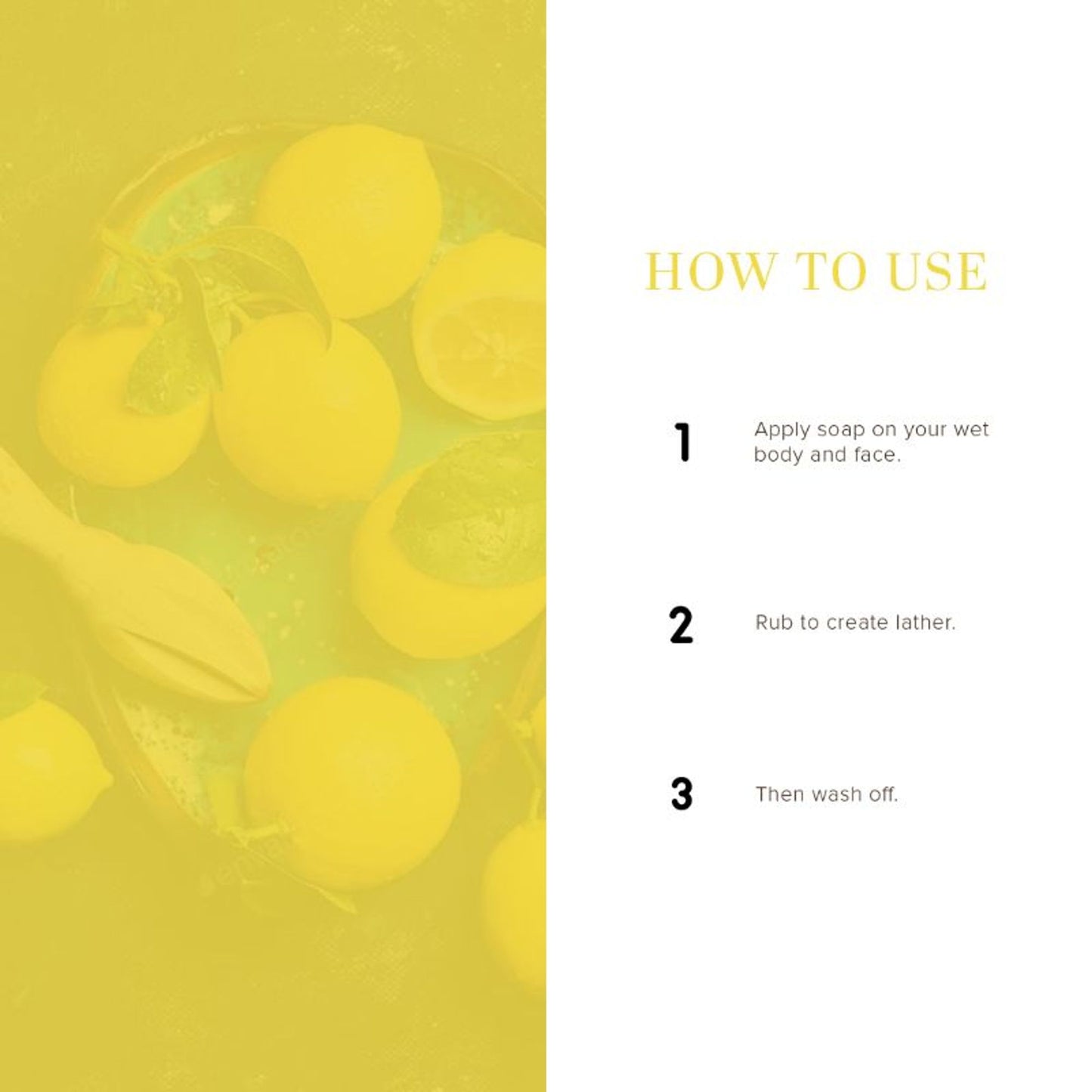 Khadi Natural Lemon Handmade Soap Antioxidant