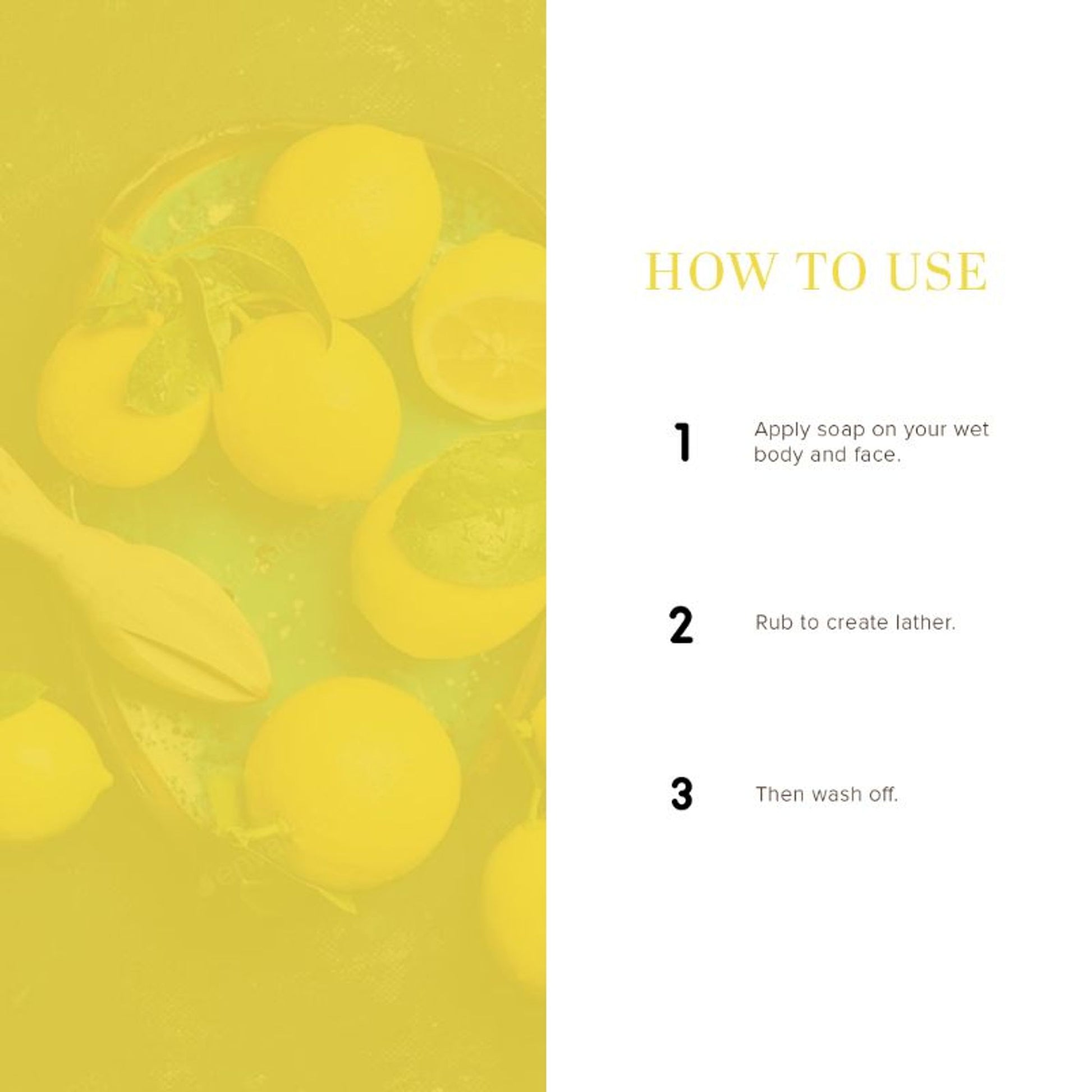 Khadi Natural Lemon Handmade Soap Antioxidant