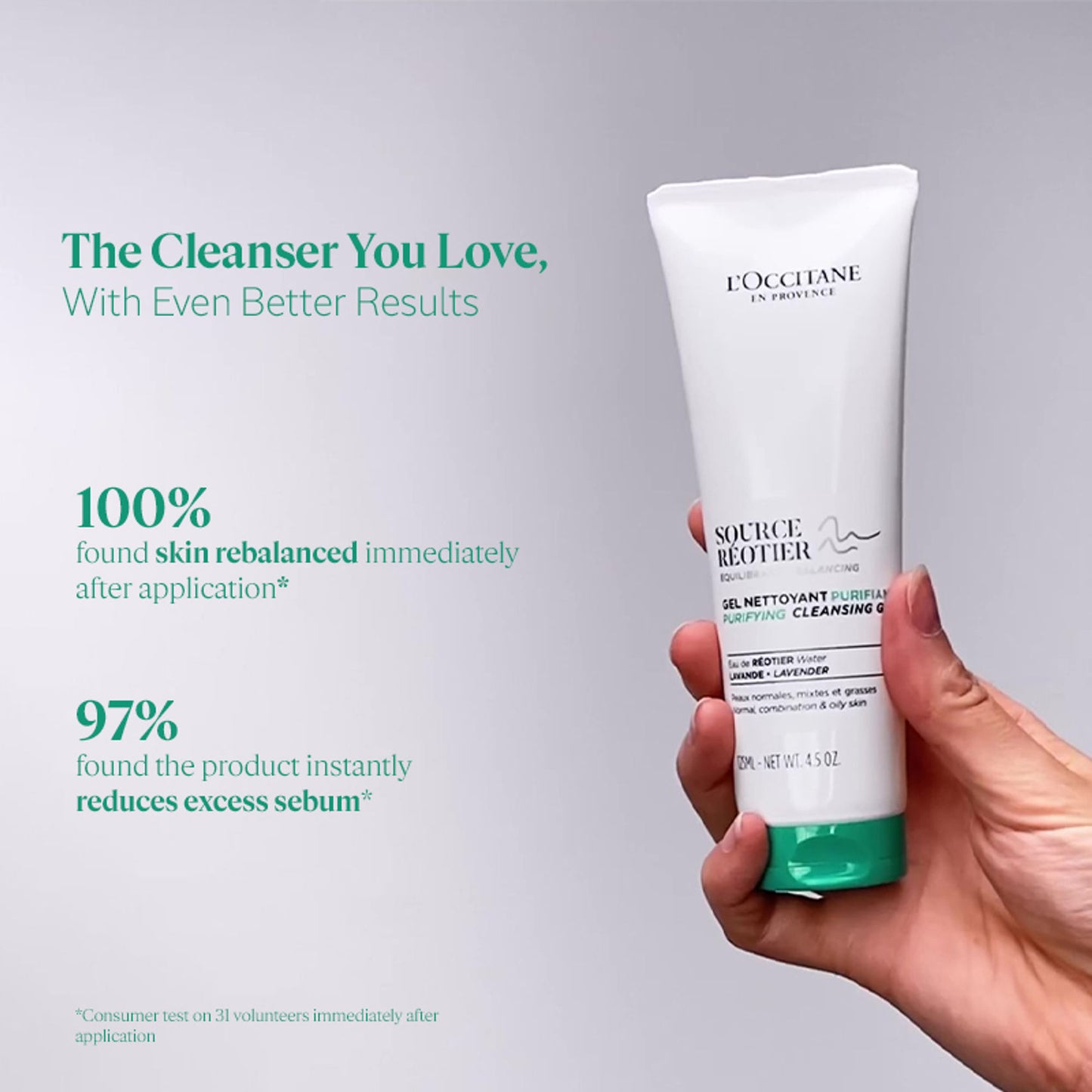 L'Occitane Source Reotier Purifying Cleansing Gel