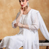 Dhiyona VA Women's Floral Embroidered Kurta with Trousers & Dupatta