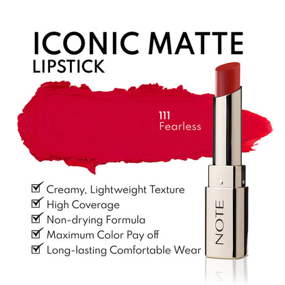 Note Cosmetique Iconic Matte Lipstick - 111