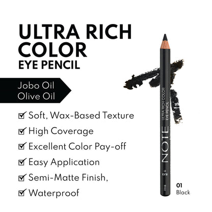 Note Cosmetique Ultra Rich Color Eye Pencil - 1