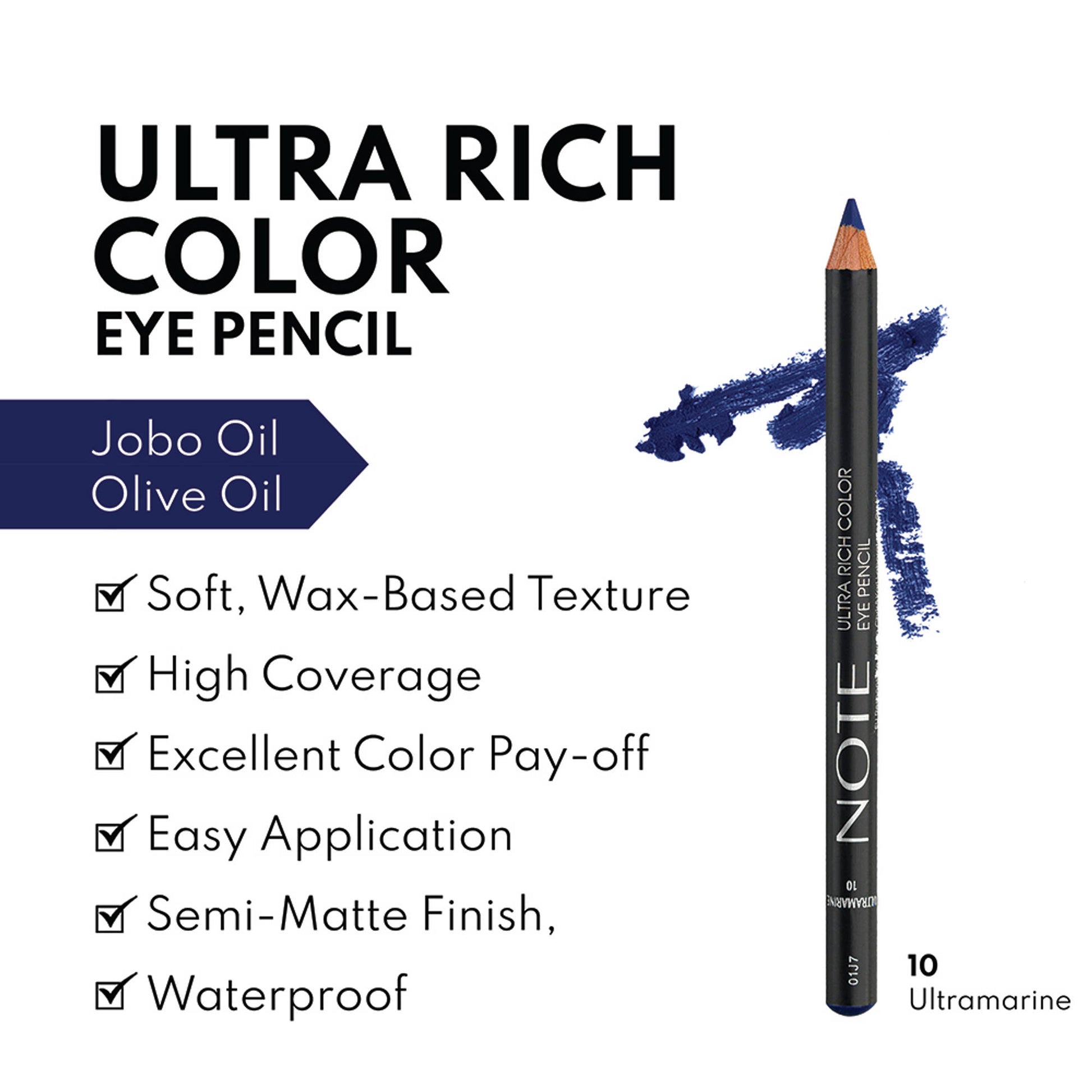 Note Cosmetique Ultra Rich Color Eye Pencil - 10