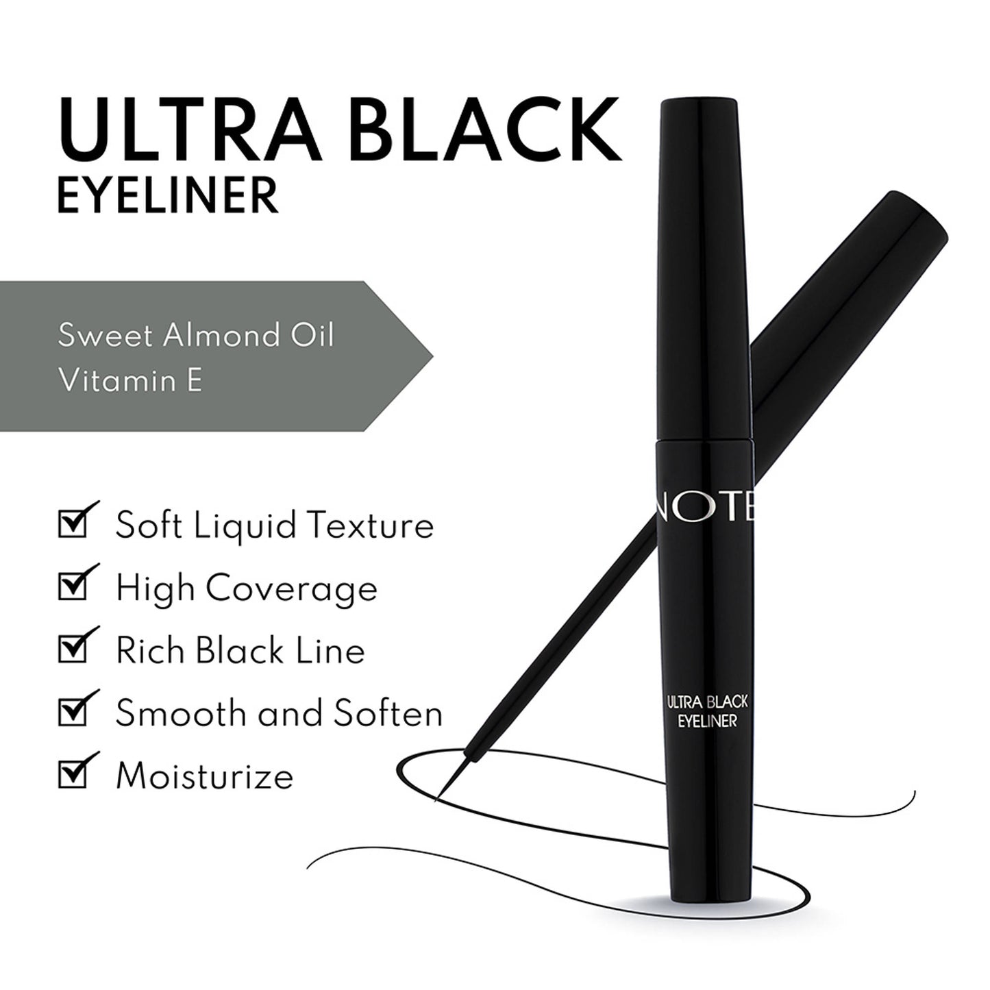 Note Ultra Black Eyeliner