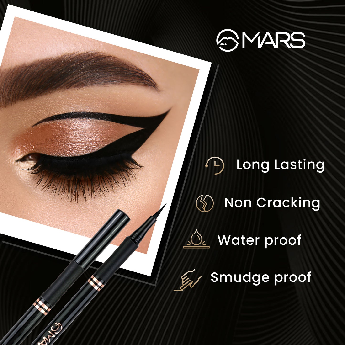 MARS Liquid Pen Eyeliner - Black