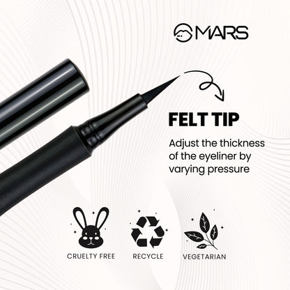 MARS Liquid Pen Eyeliner - Black