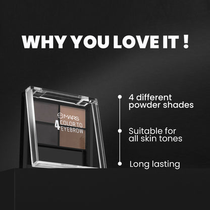 MARS Eyebrow Powder Palette - 8g