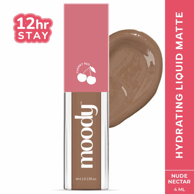 Moody Drip Matte Liquid Lipstick - Nude Nectar