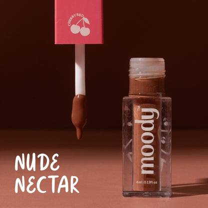 Moody Drip Matte Liquid Lipstick - Nude Nectar