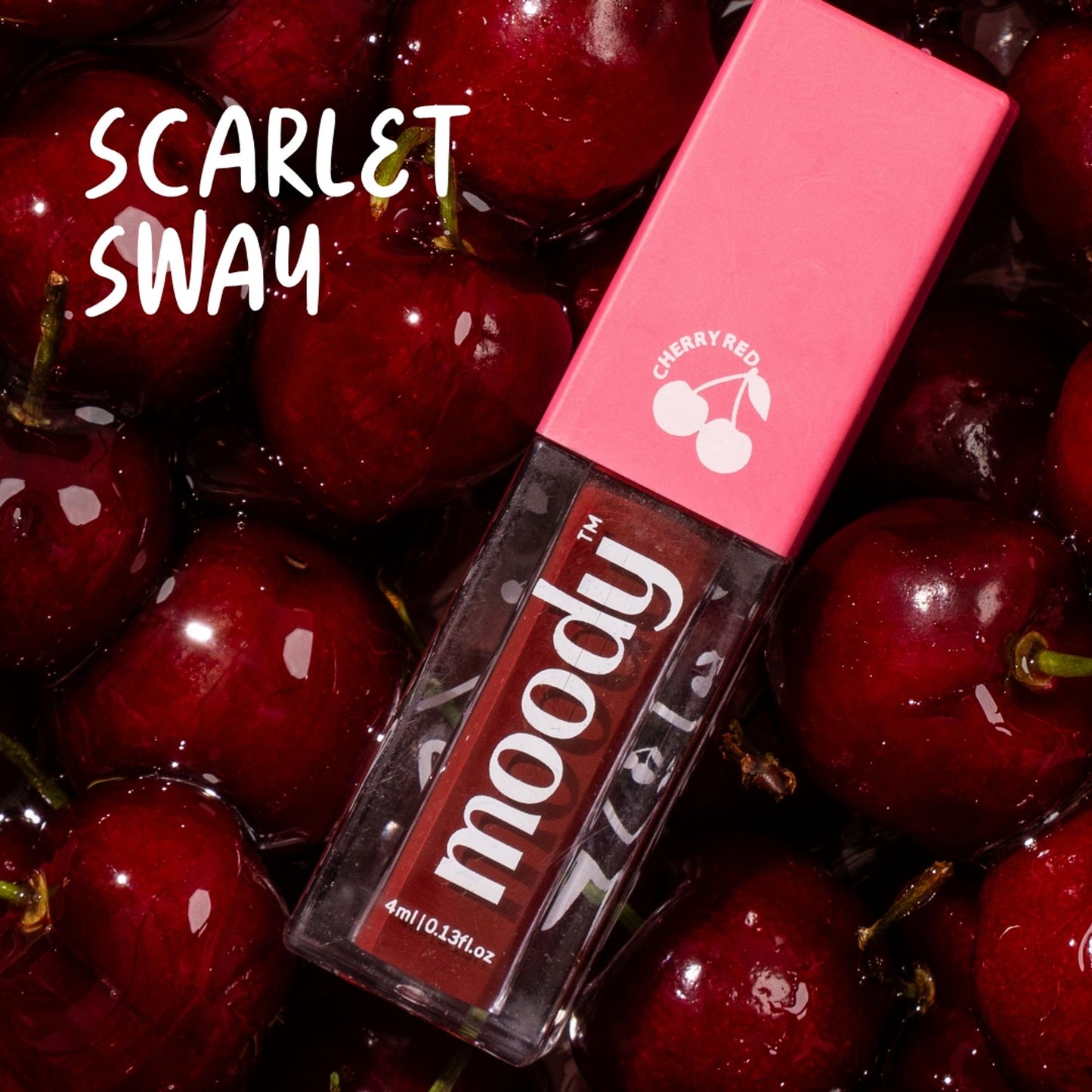 Moody Drip Matte Liquid Lipstick - Scarlet Sway