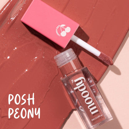 Moody Drip Matte Liquid Lipstick - Posh Peony