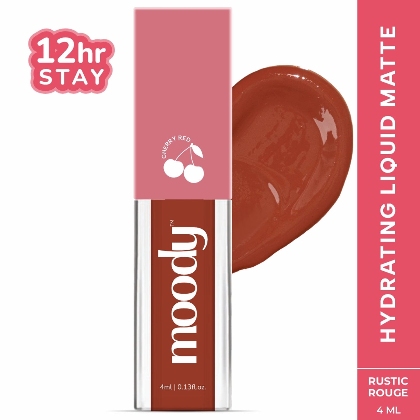 Moody Drip Matte Liquid Lipstick - Rustic Rouge
