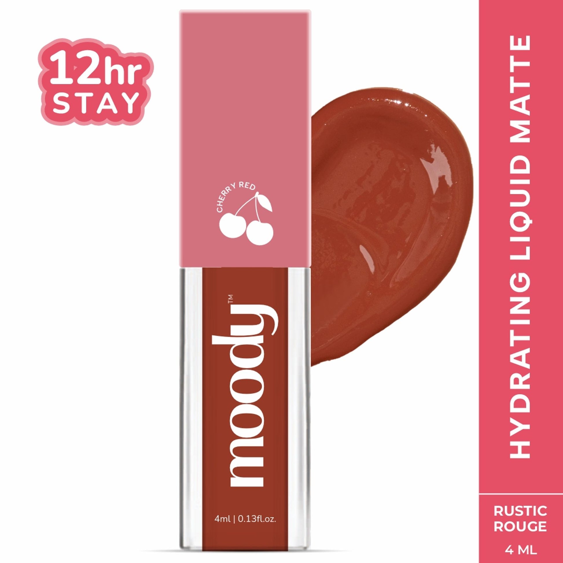 Moody Drip Matte Liquid Lipstick - Rustic Rouge