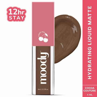 Moody Drip Matte Liquid Lipstick - Cocoa Couture