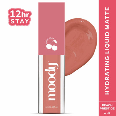 Moody Drip Matte Liquid Lipstick - Peach Prestige