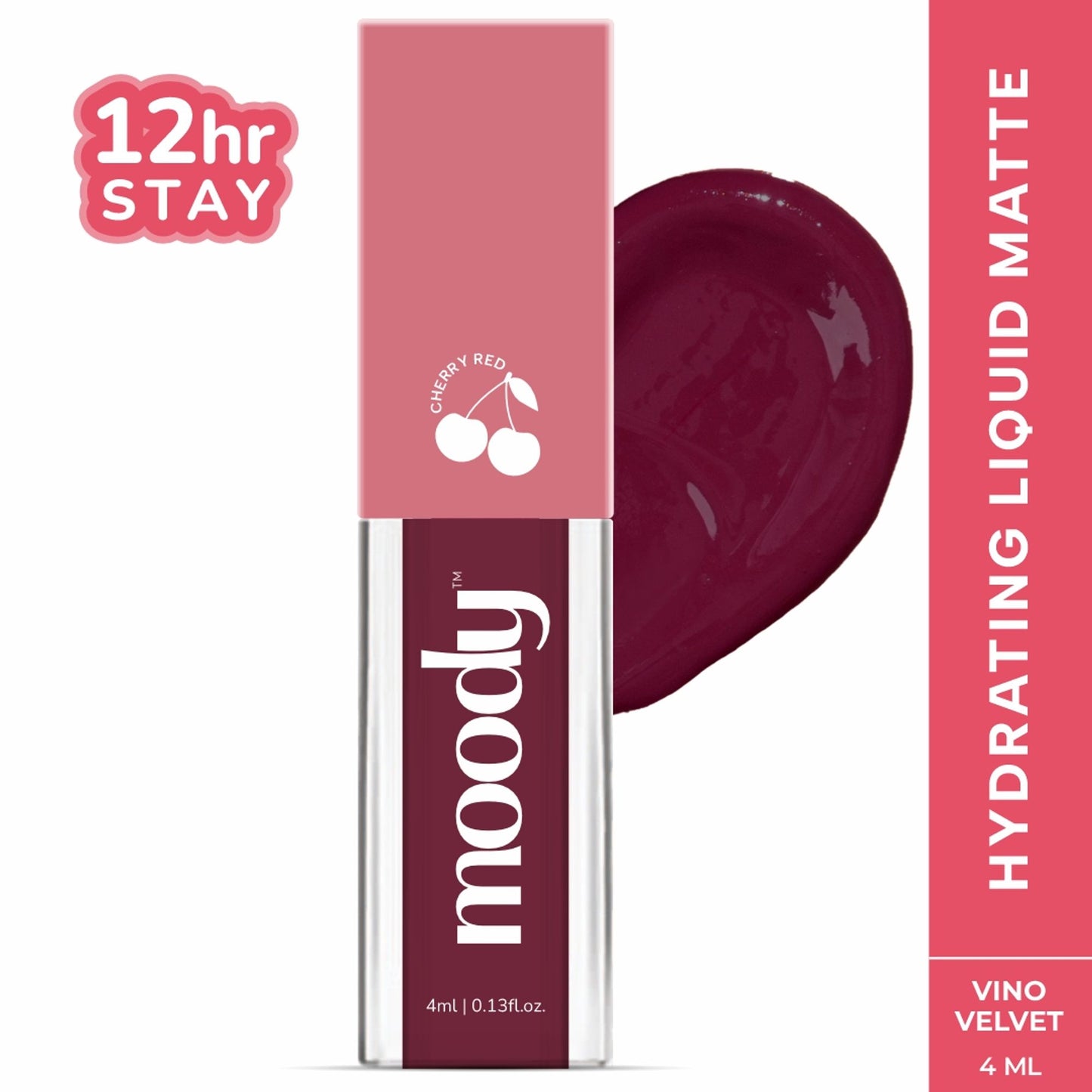 Moody Drip Matte Liquid Lipstick - Vino Velvet
