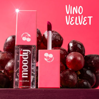 Moody Drip Matte Liquid Lipstick - Vino Velvet