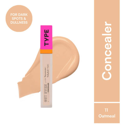 TYPE Beauty Get Even Serum Concealer - 11 Oatmeal