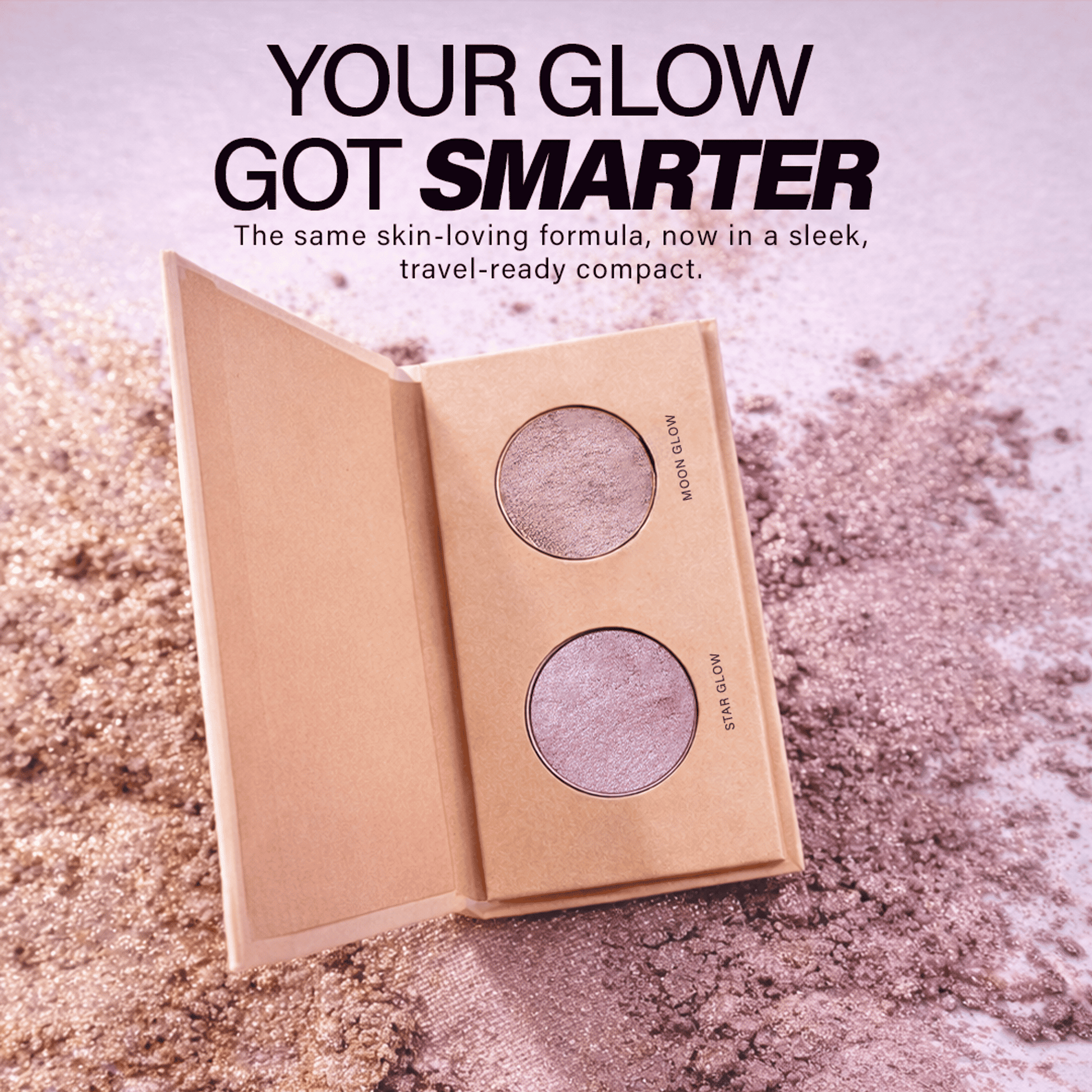 Simply Nam Cosmic Glow Highlighter Duo - Moon & Star Glow
