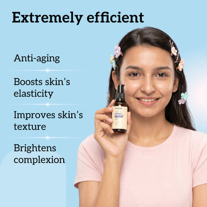 inatur Collagen Face Serum with Peptides, Anti-Aging, Boosts Elasticity, Firms Skin & Restores Glow