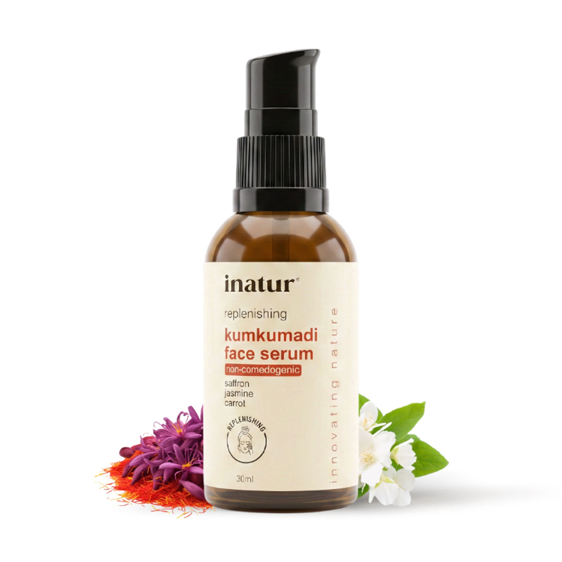 inatur Kumkumadi Face Serum, Ayurvedic Glow, Repairs Skin & Enhances Radiance