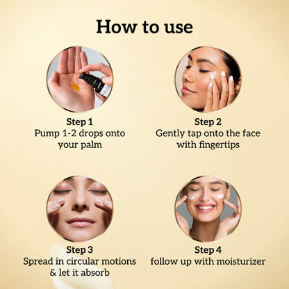 inatur Kumkumadi Face Serum, Ayurvedic Glow, Repairs Skin & Enhances Radiance