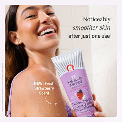 First Aid Beauty Strawberry KP Bump Eraser Body Scrub 10% AHA