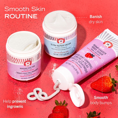 First Aid Beauty Strawberry KP Bump Eraser Body Scrub 10% AHA