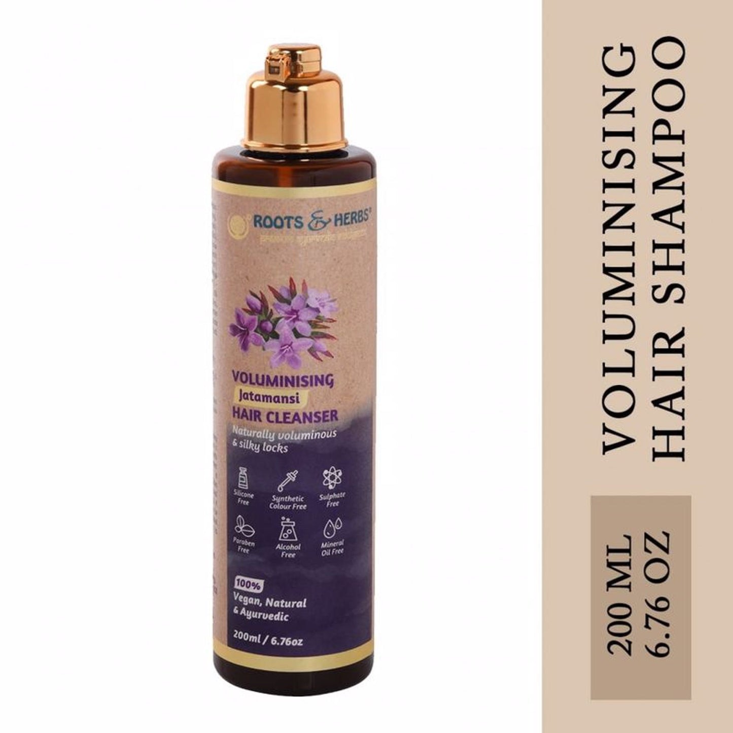 Roots & Herbs Voluminising Jatamansi Hair Cleanser